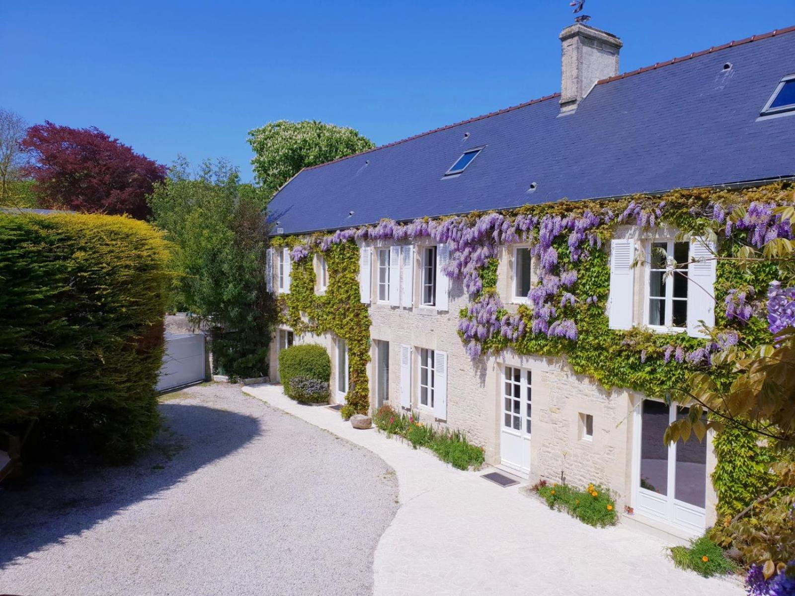 Saint-Côme-de-FresnéLiz'A Logis De Charme别墅 外观 照片