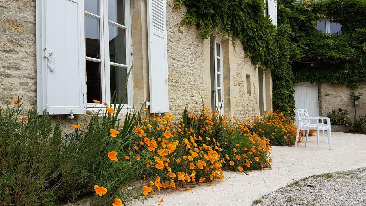 Saint-Côme-de-FresnéLiz'A Logis De Charme别墅 外观 照片